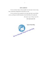 Nghiên cứu phương pháp so sánh xâu xấp xỉ và ứng dụng 