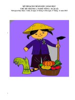 giao an che de nghe nghiep theo chi so moi nhat