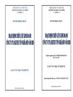 Hoạch định chiến lược kinh doanh Công ty Cổ phần Logistics Tín Nghĩa đến năm 2020