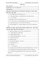 Báo cáo thực tập tốt nghiệp: THỰC TRẠNG HOẠT ĐỘNG THÔNG TIN – THƯ VIỆN TẠI THƯ VIỆN VIỆN DÂN TỘC HỌC