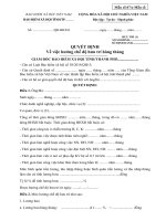 Giấy quyết định của bảo hiểm xã hội về hưởng chế độ hưu trí hàng tháng