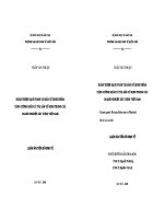 Hoàn thiện hạch toán tài sản cố định nhằm tăng cường quản lý tài sản cố định trong các doanh nghiệp xây dựng Việt Nam