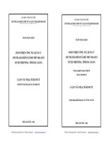 Hoàn thiện công tác quản lý chi trả bảo hiển xã hội trên địa bàn huyện Hiệp Hòa tỉnh Bắc Giang