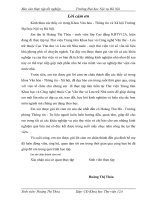 Báo cáo thực tập tốt nghiệp ngành Thư viện  tại TRUNG TÂM KHOA HỌC VÀ CÔNG NGHỆ CỤC VĂN THƯ VÀ LƯU TRỮ NHÀ NƯỚC