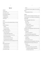 Giải pháp tăng cường kiểm soát nội bộ dịch vụ khách hàng cá nhân tại ngân hàng Đầu tư và Phát triển Việt Nam chi nhánh TP