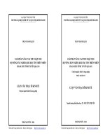 Giải pháp nâng cao thu nhập cho hộ nông dân nghèo khu bảo tồn thiên nhiên Cham Chu tỉnh Tuyên Quang