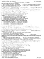 CHƯƠNG III sinh 12 có đáp án rất hay