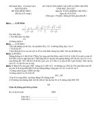 Giải chi tiết  đề toán không chuyên thi vào 10 chuyên khánh hòa