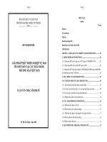 Giải pháp phát triển nghiệp vụ bao thanh toán tại các ngân hàng Thương Mại Việt Nam