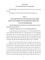 1 lịch sử đảng bộ cô tô