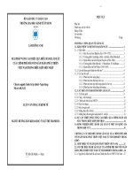 Giải pháp nâng cao hiệu quả điều hành lãi suất của chính phủ đối với ngân hàng phát triển Việt Nam trong điều kiện hội nhập