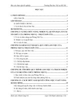 Báo cáo thực tập tốt nghiệp : CÁCH THỨC GIẢI QUYẾT CÔNG VIỆC VÀ KỸ NĂNG HÀNH CHÍNH PHÒNG nội vụ THỊ xã sơn tây