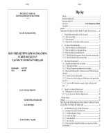 Hoàn thiện hệ thống kiểm soát hoạt động và kiểm soát quản lý tại công ty Cổ phần Kỹ Nghệ Lạnh