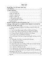 Báo cáo kiến tập: Thực trạng công tác giải quyết việc làm tại xã Yên Phong  Bắc Ninh