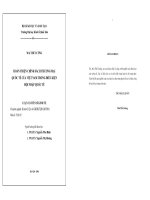 Hoàn thiện chính sách thương mại quốc tế của Việt Nam trong điều kiện hội nhập quốc tế