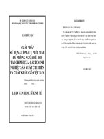 Giải pháp sử dụng công cụ phái sinh để phòng ngừa rủi ro tài chính
