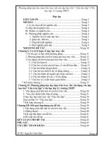 Bài tập thực tập nghiệp vụ sư phạm vận dụng phương pháp dạy học dựa trên truy vấn vào dạy học bài “ Cấu trúc lập”ở Tin học lớp 11 trường THPT