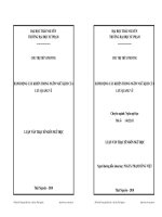 HÀNH ĐỘNG CẦU KHIẾN TRONG NGÔN NGỮ KỊCH CỦA LƯU QUANG VŨ