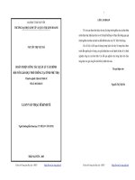 Hoàn thiện công tác quản lý tài chính đối với giáo dục phổ thông tại tỉnh Phú Thọ