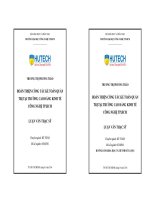 Hoàn thiện công tác kế toán quản trị tại trường Cao đẳng Kinh tế  Công nghệ thành phố Hồ Chí Minh