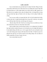 Báo cáo thực tập: Thực trạng áp dụng quy trình tiến hành một cuộc thanh tra tư pháp tại sở tư pháp tỉnh yên bái