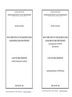 Hoàn thiện công tác thu bảo hiểm xã hội tại bảo hiểm xã hội tỉnh Vĩnh Phúc