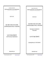 Hoàn thiện cơ chế tự chủ tài chính tại trường Đại học Kỹ thuật Y tế Hải Dương