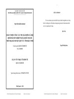 Hoàn thiện công tác thu bảo hiểm xã hội khối doanh nghiệp ngoài quốc doanh trên địa bàn huyện Quế Võ tỉnh Bắc Ninh