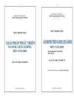 Giải pháp phát triển ngành du lịch Lâm Đồng đến năm 2020