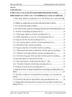 Báo cáo kiến tập quản trị văn phòng tại Ủy ban nhân dân huyện Lý Nhân