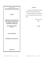 Giải pháp thúc đẩy phát triển sản xuất nông nghiệp hàng hóa trên địa bàn huyện Hiệp Hòa tỉnh Bắc Giang