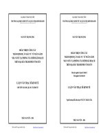 Hoàn thiện công tác thẩm định dự án đầu tư từ ngân sách nhà nước tại phòng Tài chính Kế hoạch trên địa bàn thành phố Vĩnh Yên