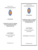 Giải pháp nâng cao năng lực cạnh tranh của ngân hàng thương mại cổ phần công thương Việt Nam