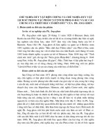 CHỦ NGHĨA DUY vật BIỆN CHỨNG và CHỦ NGHĨA DUY vật LỊCH sử TRONG tác PHẨM LUTVICH PHOI o BAC về sự cáo CHUNG của TRIẾT học cổ điển đức