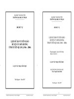 LỊCH SỬ BAN TUYÊN GIÁO HUYỆN ỦY SƠN DƢƠNG TỈNH TUYÊN QUANG (1946 – 2006)