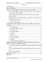 Báo cáo thực tập tốt nghiệp văn thư lưu trữ tại Cảng vụ hàng không miền bắc