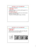 khoa hoc vat lieu co khi-chuong 4-CHƯƠNG 4 CẤU TẠO HỢP KIM