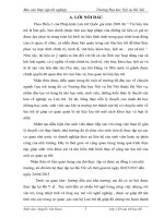 Báo cáo thực tập tốt nghiệp văn thư lưu trữ tại Bộ y tế