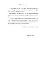 Phân cụm nút mạng cảm biến không dây và ứng dụng 