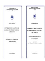 Hoàn thiện quản lý vốn đầu tư xây dựng cơ bản từ NSNN ở tỉnh Xê Kông  Lào