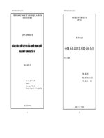 Cách dùng chữ đặt tên của người Trung Quốc và hàm ý văn hoá của nó