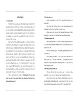 Giải pháp phát triển hoạt động thanh toán quốc tế bằng phương thức tín dụng chứng từ tại Ngân hàng Công thương chi nhánh Long An