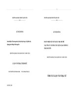 Hoàn thiện kế toán quản trị chi phí tại Công ty cổ phần xây dựng giao thông I Thái Nguyên