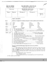 De thi anh van 2012  ôn thi công chức