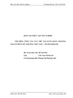 BÁO CÁO THỰC TẬP TỐT NGHIỆP  TÌM HIỂU CÔNG TÁC LƯU TRỮ TẠI NGÂN HÀNG THƯƠNG MẠI CỔ PHẦN KỸ THƯƠNG VIỆT NAM – TECHCOMBANK