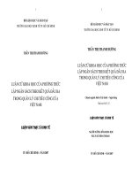 luận cứ khoa học của phương thức lập ngân sách theo kết quả đầu ra