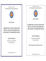 Giải pháp nâng cao chất lượng nguồn nhân lực ngân hàng TMCP Kiên Long đến năm 2015 và tầm nhìn đến năm 2020