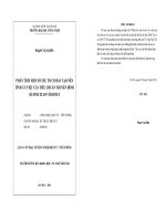 Công nghệ Điện tử Viễn thông Phân tích một số yếu tố cơ bản tạo nên tính ưu việt của tiêu chuẩn truyền hình số DVBT2 so với DVBT
