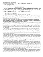 Bài thu hoạch của Mai Văn Tùng