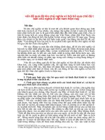 TIỂU LUẬN - VẤN đề QUÁ độ lên CHỦ NGHĨA xã hội, bỏ QUA tư bản CHỦ NGHĨA HIỆN NAY